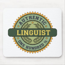 Authentic Linguist Mouse Mat