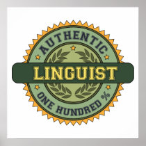 Authentic Linguist Print