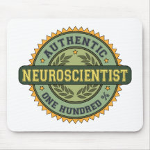 Authentic Neuroscientist Mouse Pads