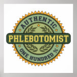 Authentic Phlebotomist Print