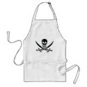Authentic Pirate Flag of Jack Rackam aprons