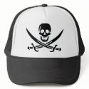 Authentic Pirate Flag of Jack Rackam hats