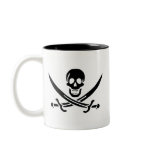 Authentic Pirate Flag of Jack Rackam Mugs