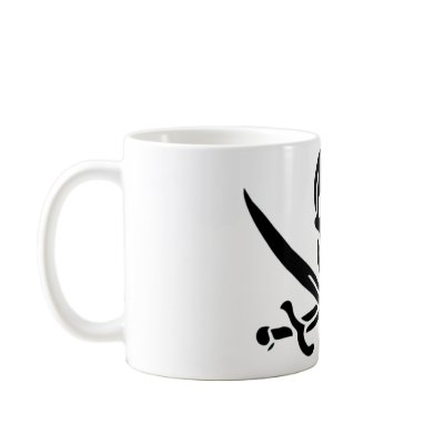 Authentic Pirate Flag of Jack Rackam Mug by PirateTavern