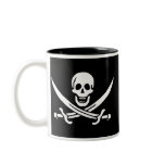Authentic Pirate Flag of Jack Rackam Coffee Mugs