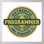 Authentic Programmer Poster
