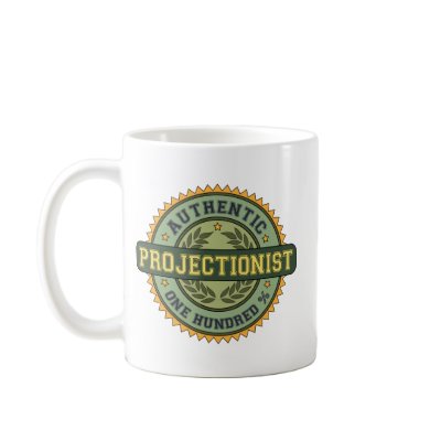 Authentic Projectionist Coffee Mugs by 1000suns