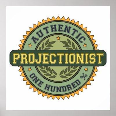 Authentic Projectionist Poster by 1000suns