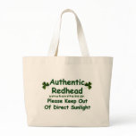 Authentic Redhead bags