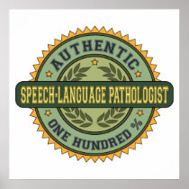 Authentic Speech-Language Pathologist Posters