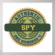 Authentic Spy Posters