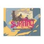 Authentic Surfing T shirts and Gifts Postcards