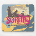 Authentic Surfing Tshirts and Gifts mousepads