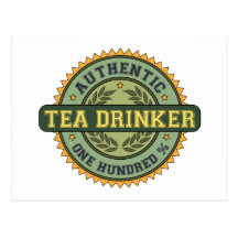Authentic Tea Drinker Post Cards