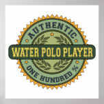 Authentic Water Polo Player Print