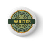 Authentic Writer Pinback Buttons