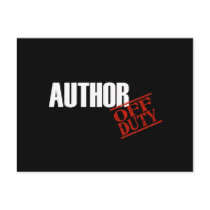 Author Dark Postcard