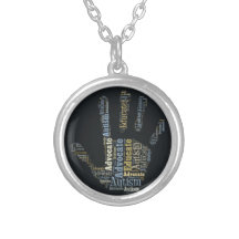 Autism Advocate  and Educate Necklace  Hand GTK
