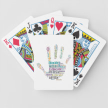 Autism Advocate Educate Playing Cards GoTeamKate