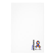 Autism Awareness 5 Customised Stationery