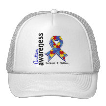 Autism Awareness 5 Mesh Hat
