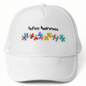 Autism Awareness (All White) hats