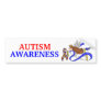 Autism Awareness Angel Bumper Stickers