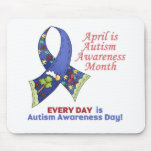 Autism Awareness April and Every Day Mouse Mats