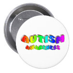Autism Awareness (Bright) Buttons