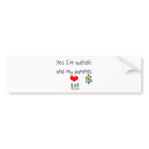 Autism awareness bumper stickers