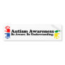 Autism Awareness Bumper Sticker