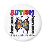 Autism Awareness Butterfly Fridge Magnet
