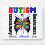 Autism Awareness Butterfly Mouse Mats