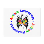 Autism Awareness Butterfly Post Card