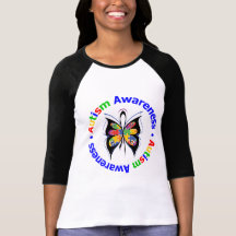 Autism Awareness Butterfly T-shirt