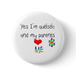 Autism awareness pin