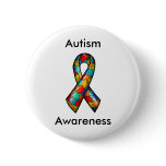 Autism Awareness Pinback Button