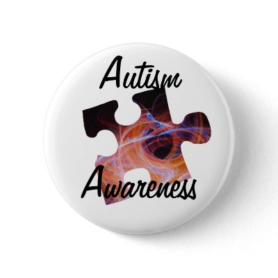 Autism Awareness Button by Sidther