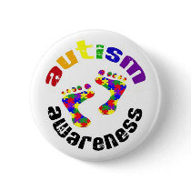 Autism Awareness Button