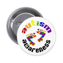 Autism Awareness Button
