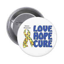 Autism Awareness Buttons