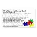 Autism Awareness card business cards
