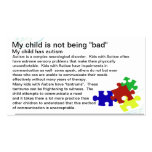 Autism Awareness card business cards