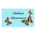 Autism Awareness Cards business cards
