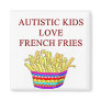 autism awareness design what autistic kids love refrigerator magnets