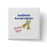 Autism Awareness Every Day Pin