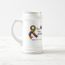 Autism Awareness For My Grandson Coffee Mugs