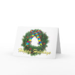 Autism Awareness Holiday Greeting Card
