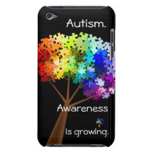 Autism Awareness iPod 4 Case-Mate Case Barely There iPod Cases
