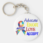 Autism Awareness Keychains